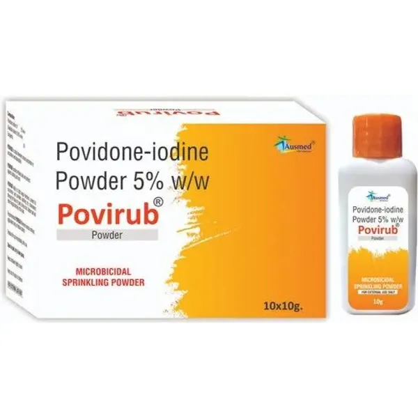 Povidone Iodine Powder 5% W/W 5% pharmaceutical product details from NexCure Health