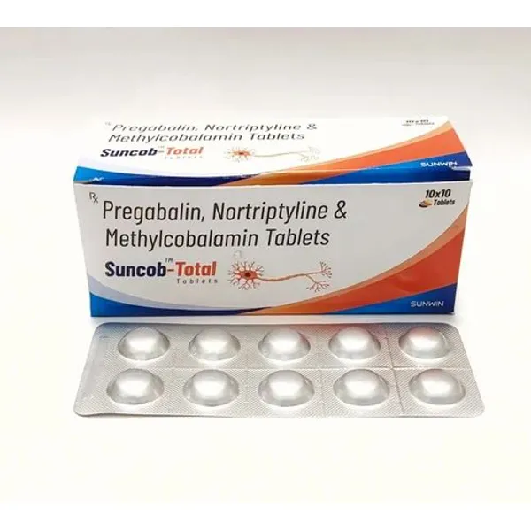 Pregabalin And Nortriphyllin Methylcobalamin tablets pharmaceutical product details from NexCure Health