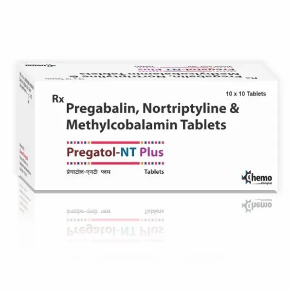 Pregabalin Nortriptyline And Methylcobalamin Tablets in the NexCure Health pharmaceutical catalogue