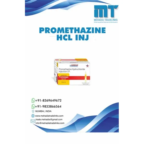 Promethazine Injection 25 Mg 25 Mg pharmaceutical product details from NexCure Health