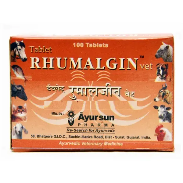 Rhumalgin Veterinary Tablet in the NexCure Health pharmaceutical catalogue