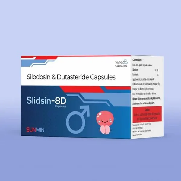 Silodosin 8mg Dutasteride 0.5mg 8mg in the NexCure Health pharmaceutical catalogue