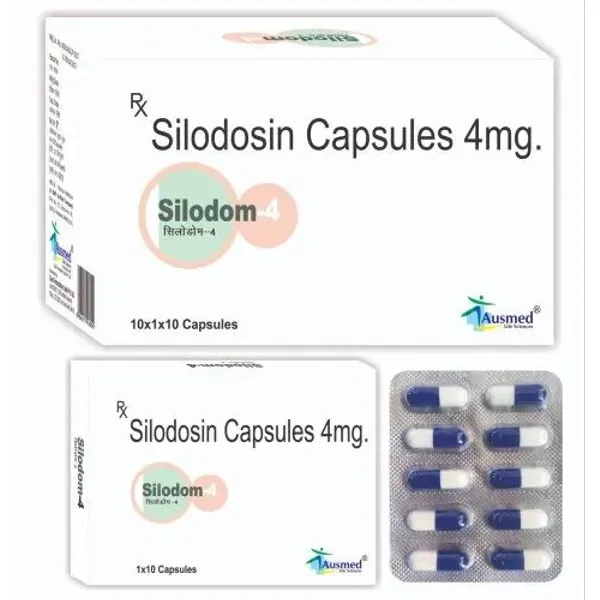 Silodosin Capsules 4mg 4mg pharmaceutical product details from NexCure Health