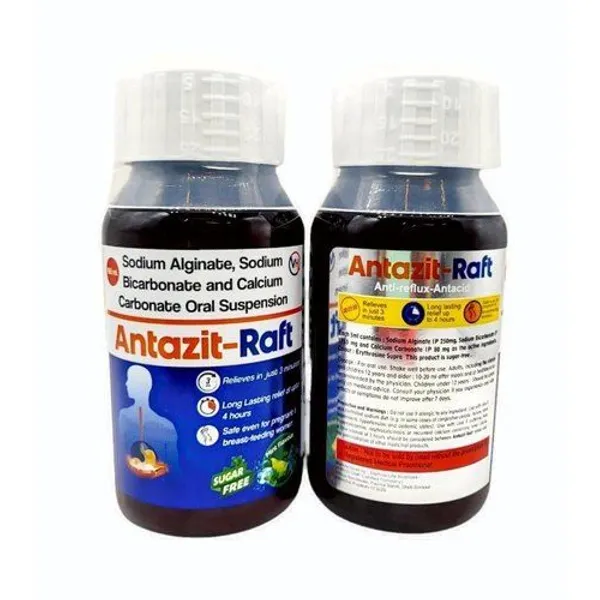 Sodium Alginate, Sodium Bicarbonate & Calcium Carbonate Oral Suspension pharmaceutical product details from NexCure Health