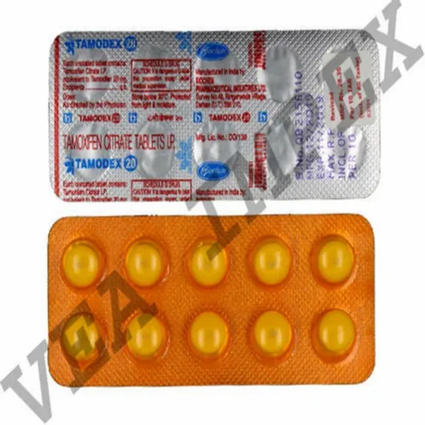 Tamodex 20 mg (Tamoxifen Citrate Tablets) 20MG pharmaceutical product details from NexCure Health