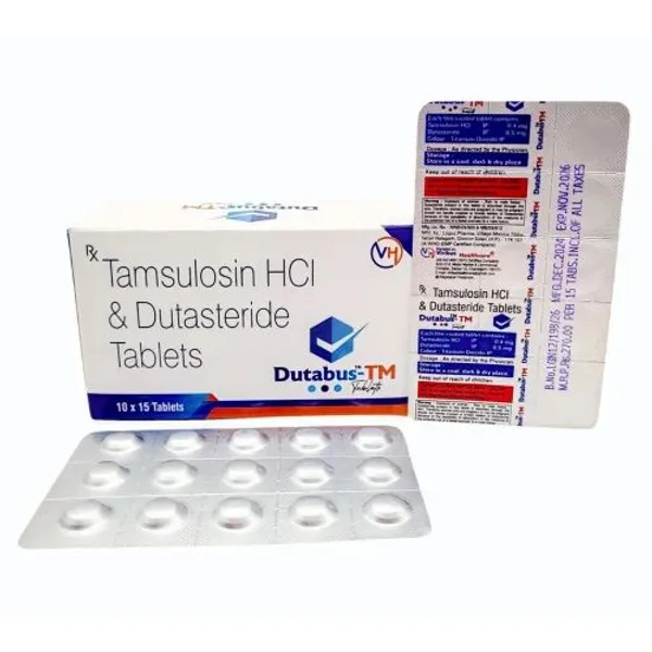 Tamsulosin 0.4mg & Dutasteride 0.5mg Tablets 0.4mg pharmaceutical product details from NexCure Health