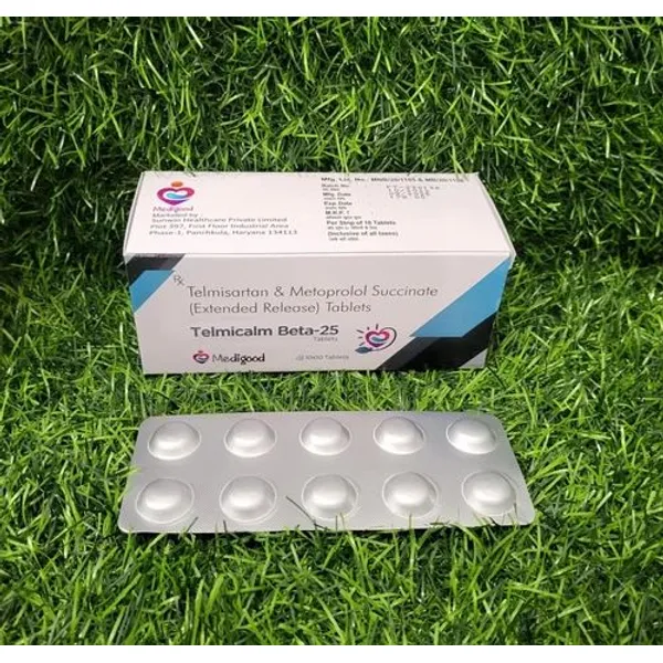 Telmisartan 40 Mg Metoprolol 25 Mg 40 Mg in the NexCure Health pharmaceutical catalogue