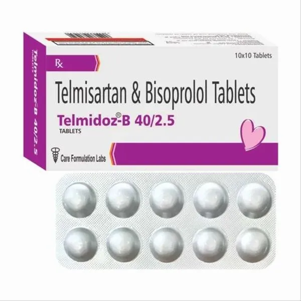 Telmisartan 40 Mg Tablet 40 Mg in the NexCure Health pharmaceutical catalogue