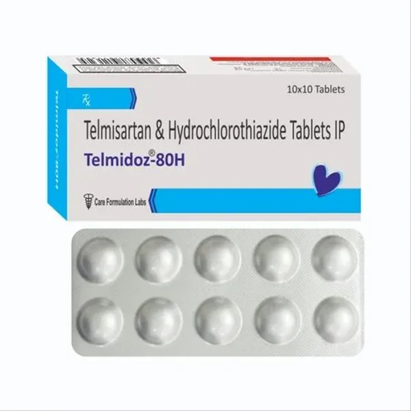 Telmisartan And Hydrochlorothiazide Tablets in the NexCure Health pharmaceutical catalogue