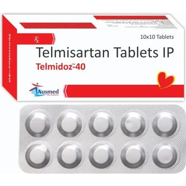 Telmisartan Tablets IP 40mg 40mg in the NexCure Health pharmaceutical catalogue