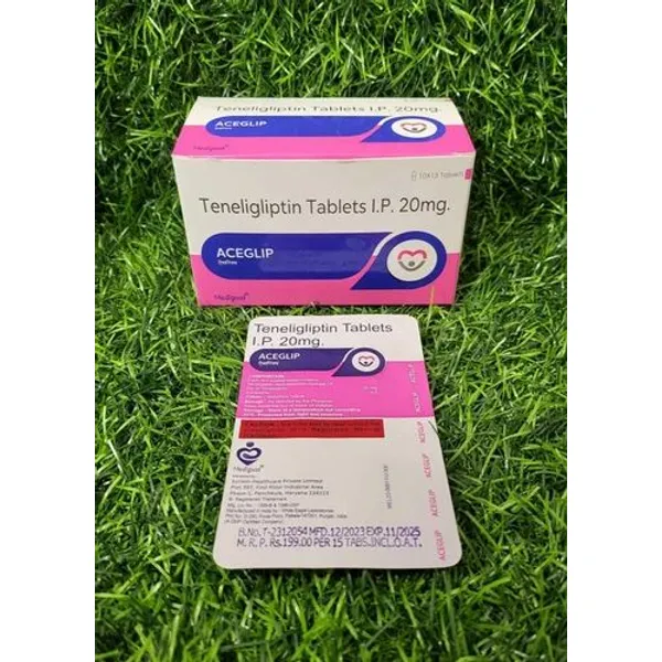 Teneligliptin Tablets Lp 20 Mg 20 Mg in the NexCure Health pharmaceutical catalogue