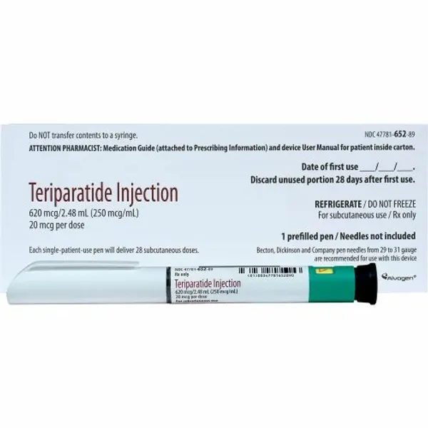 Teriparatide Injection in the NexCure Health pharmaceutical catalogue