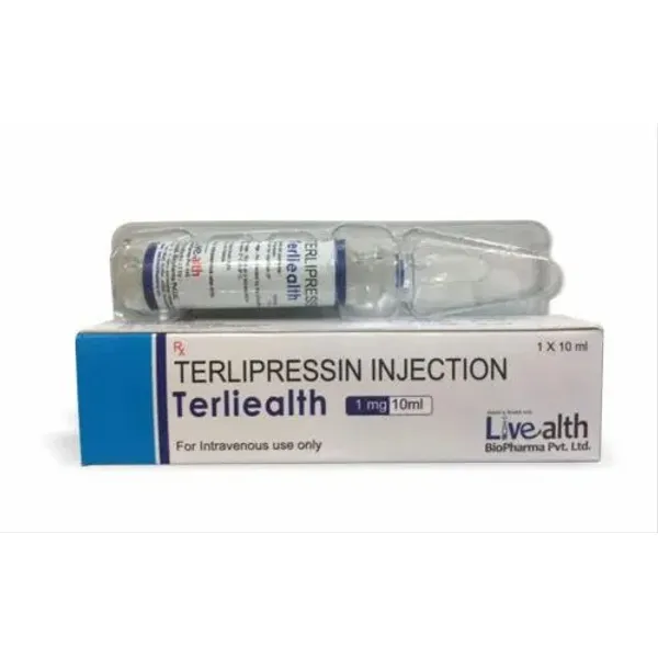 Terlipressin Injection 1mg 1mg in the NexCure Health pharmaceutical catalogue