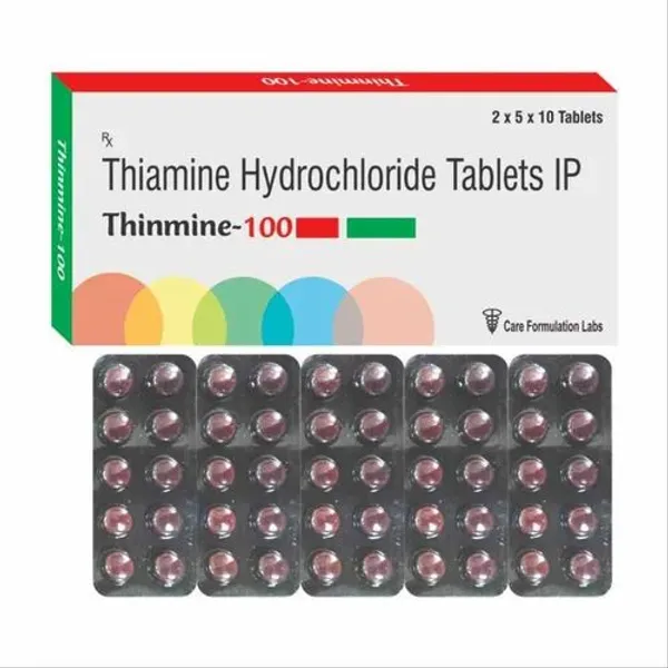 Thiamine Hydrochloride 100 Mg Tablet 100 Mg in the NexCure Health pharmaceutical catalogue
