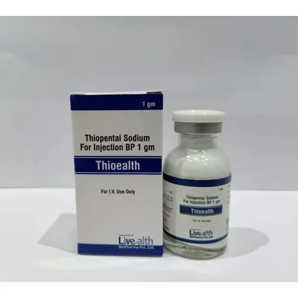 Thiopental Sodium Injection 1gm 1g in the NexCure Health pharmaceutical catalogue