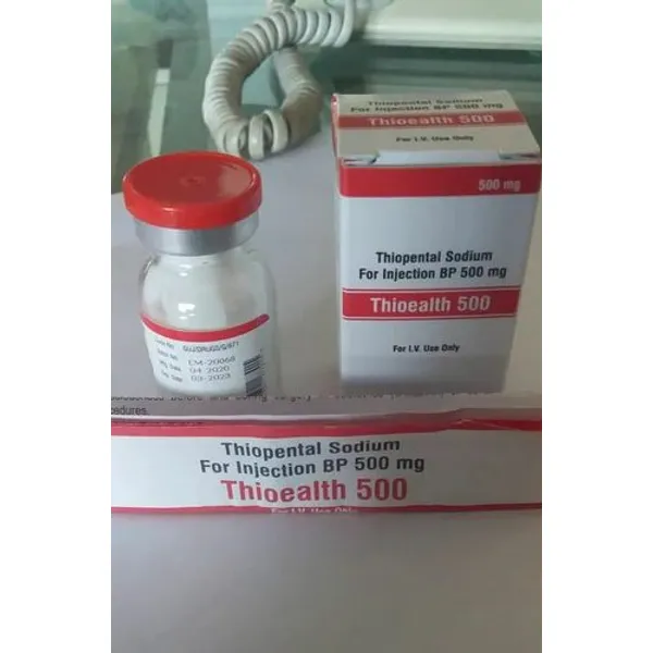 Thiopental Sodium Injection 500mg 500mg in the NexCure Health pharmaceutical catalogue