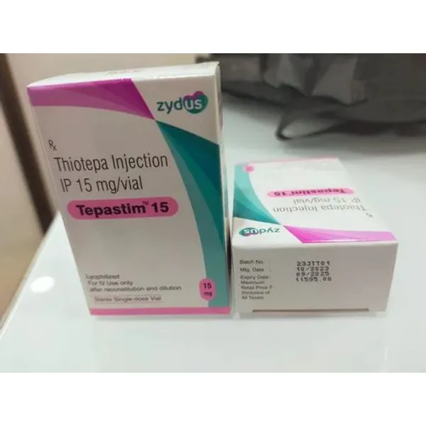 Thiotepa 15mg Injection 15mg in the NexCure Health pharmaceutical catalogue