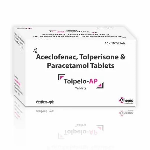 Tolperisone Aceclofenac and Paracetamol Tablets pharmaceutical product details from NexCure Health