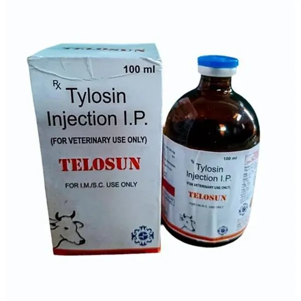Tylosin Injection 200 mg 100 ml For Veterinary Use 200 mg in the NexCure Health pharmaceutical catalogue