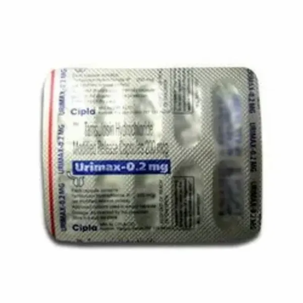 Urimax 0.2 Capsule in the NexCure Health pharmaceutical catalogue