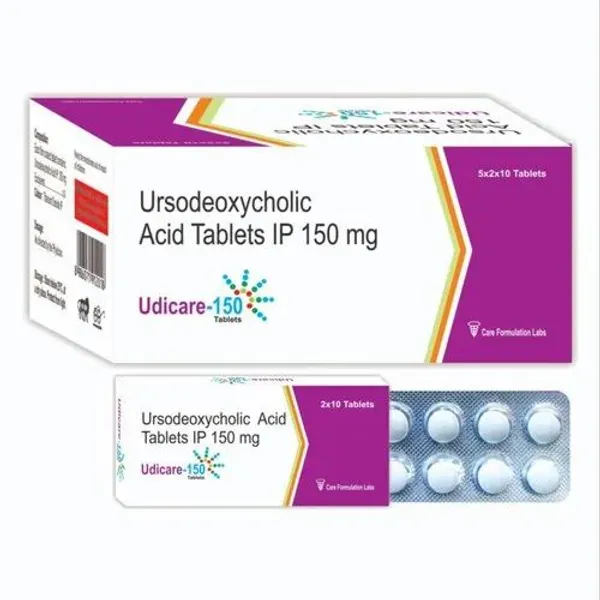 Ursodeoxycholic Acid Sustained Release 150 mg Tablets 150 mg in the NexCure Health pharmaceutical catalogue