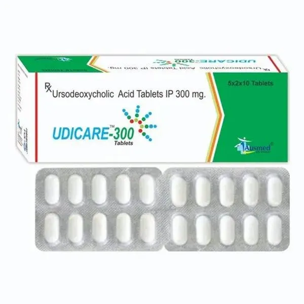Ursodeoxycholic Acid Sustained Release 300 mg Tablets 300 mg in the NexCure Health pharmaceutical catalogue