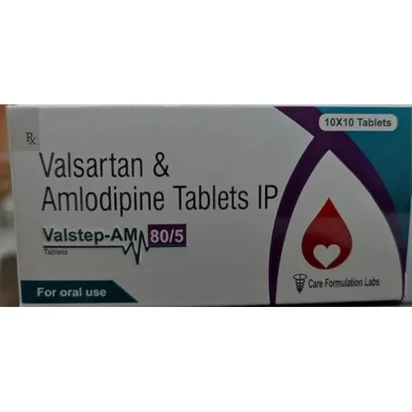 Valsartan 80mg & Amlodipine 5mg 80mg in the NexCure Health pharmaceutical catalogue