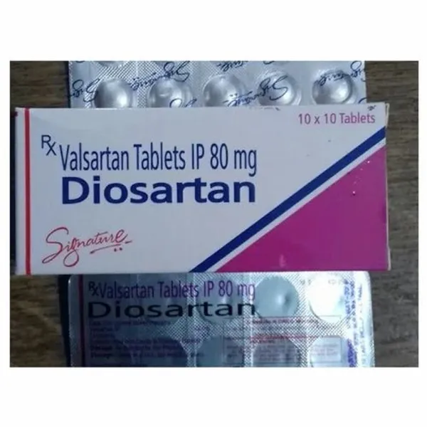 Valsartan Tablets IP 80mg 80mg in the NexCure Health pharmaceutical catalogue