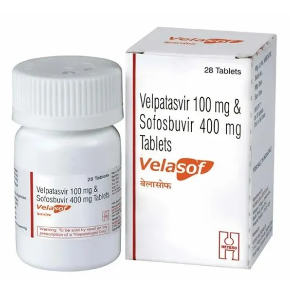 Velasof (Velpatasvir 100mg & Sofosbuvir 400mg ) 100mg pharmaceutical product details from NexCure Health