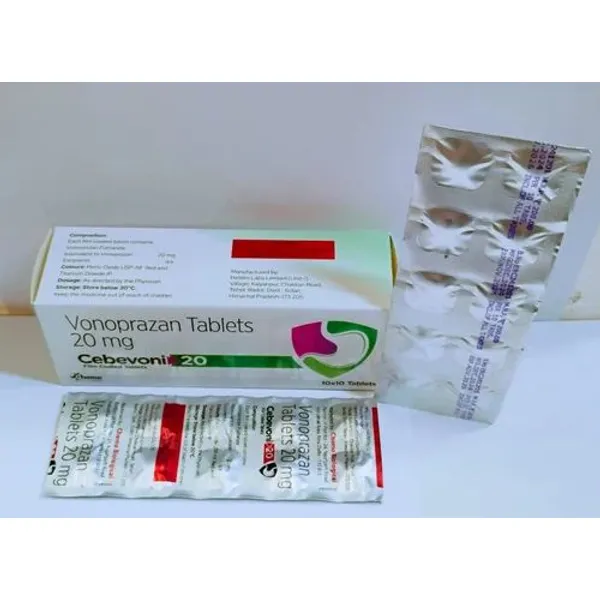 Vonoprazan 20mg Tablets 20mg in the NexCure Health pharmaceutical catalogue