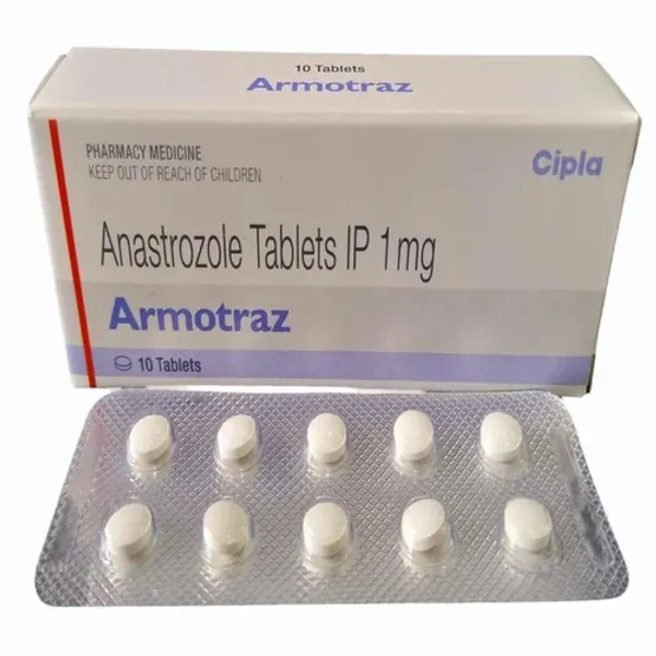 1mg Armotraz Anastrozole Tablets IP 1mg pharmaceutical product details from NexCure Health