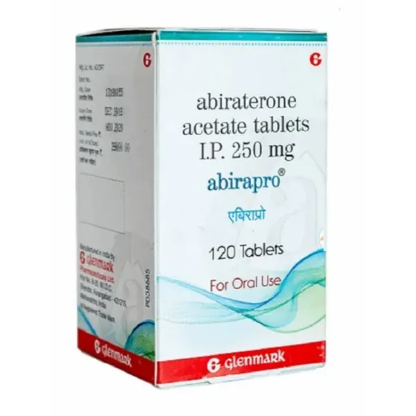 250mg Abirapro Abiraterone Acetate Tablets IP 250mg pharmaceutical product details from NexCure Health