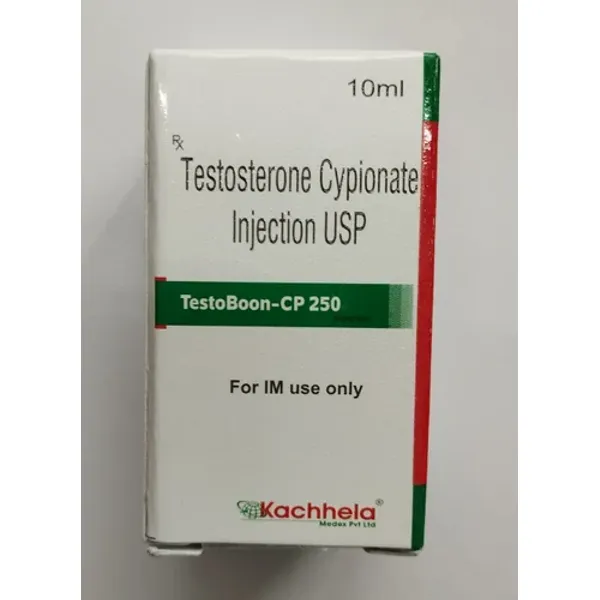 250mg Testoboon-CP Testosterone Cypionate Injection USP 250mg pharmaceutical product details from NexCure Health