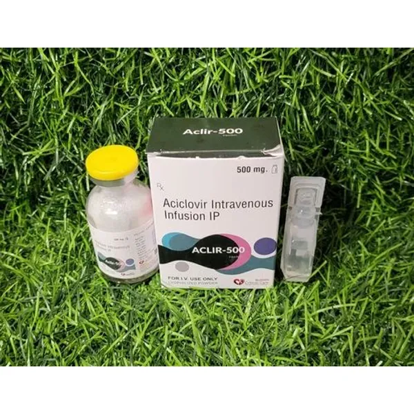 Aciclovir Intravenous Infusion Ip 500mg 500mg pharmaceutical product details from NexCure Health