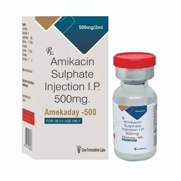 Amikacin 500 Mg Injection 500 Mg pharmaceutical product details from NexCure Health