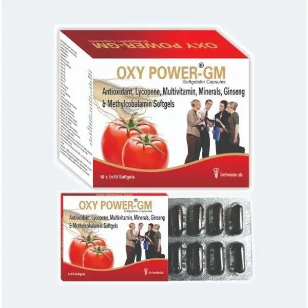 Antioxidant Lycopene Multivitamin Minerals Ginseng and Methylcobalamin Softgels pharmaceutical product details from NexCure Health