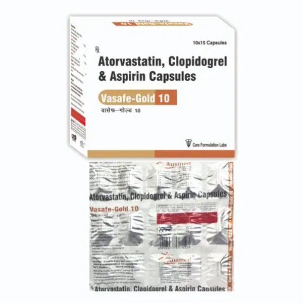 Atorvastatin Clopidogrel Aspirin Ip pharmaceutical product details from NexCure Health