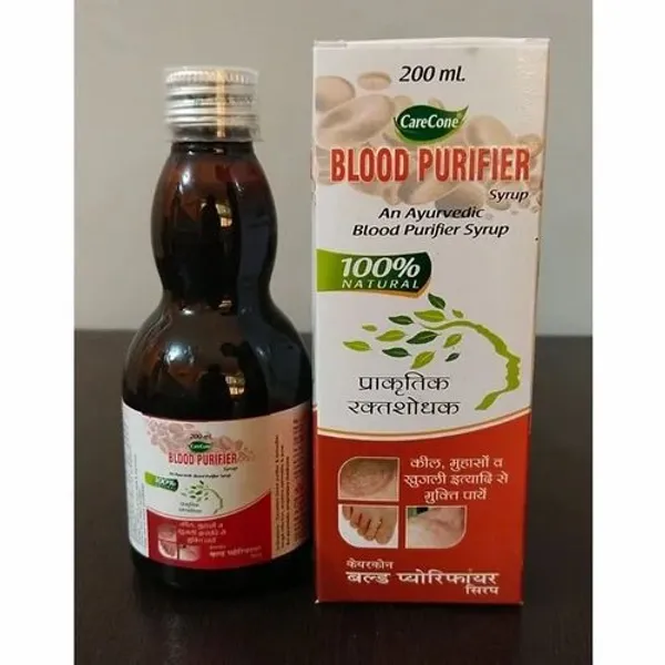 Ayurvedic Blood Purifier Syrup in Third Party Manufacturing pharmaceutical product details from NexCure Health