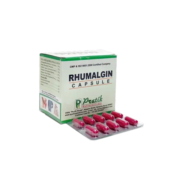 Ayurvedic Herbal Capsule For Arthritis And Rheumatism - Rhumalgin Capsule pharmaceutical product details from NexCure Health