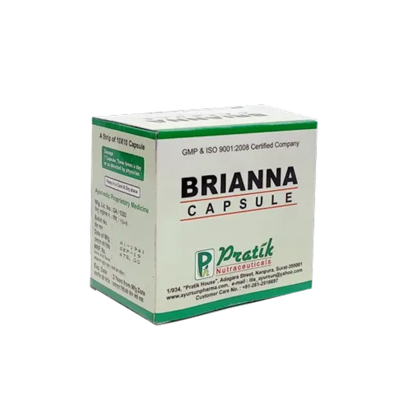 Ayurvedic Herbal Capsule For Brain Tonic - Brianna pharmaceutical product details from NexCure Health