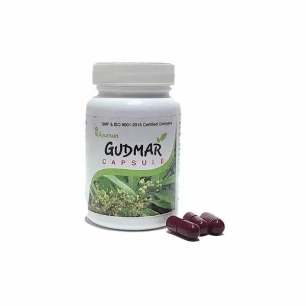 Ayurvedic Herbal Capsule for Diabetes - Ayursun Pharma Gudmar capsule pharmaceutical product details from NexCure Health