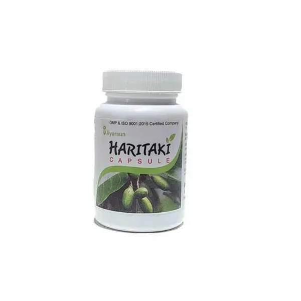 Ayurvedic Herbal Capsule For Digestion - Ayursun Haritaki Capsule pharmaceutical product details from NexCure Health