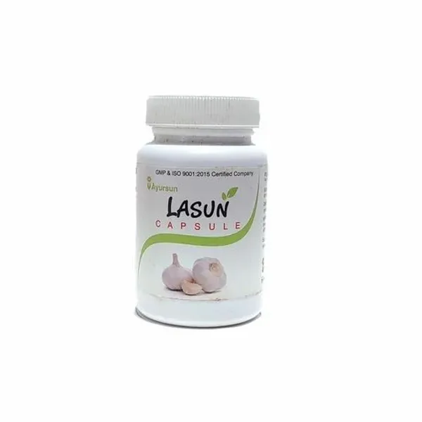 Ayurvedic Herbal Capsule For Maintaining Cholesterol Level - Ayursun Lasun Capsule pharmaceutical product details from NexCure Health