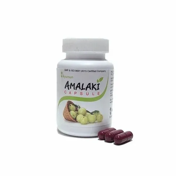 Ayurvedic Herbal Immunomodulator Capsule - Ayursun Amalaki Capsule pharmaceutical product details from NexCure Health