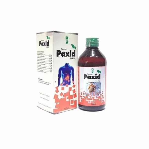 Ayurvedic Herbal Product For Acid Peptic Disorders - Paxid Syrup pharmaceutical product details from NexCure Health