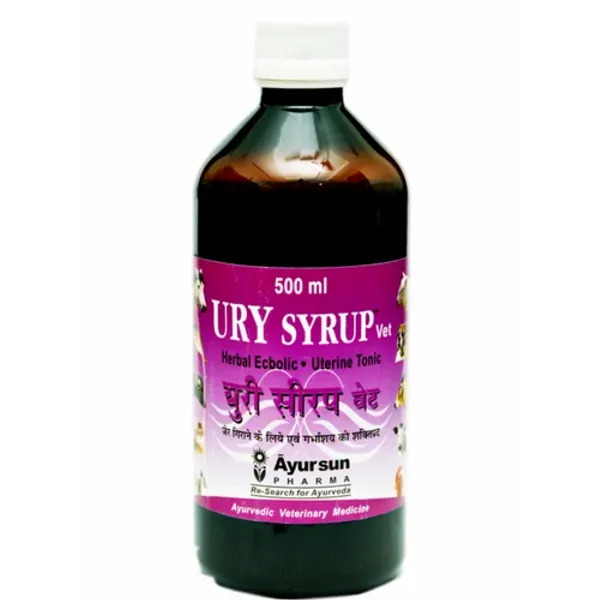 Ayurvedic Veterinary Medicine For Urinary Tract Infection - Ayursun Ury Syrup pharmaceutical product details from NexCure Health