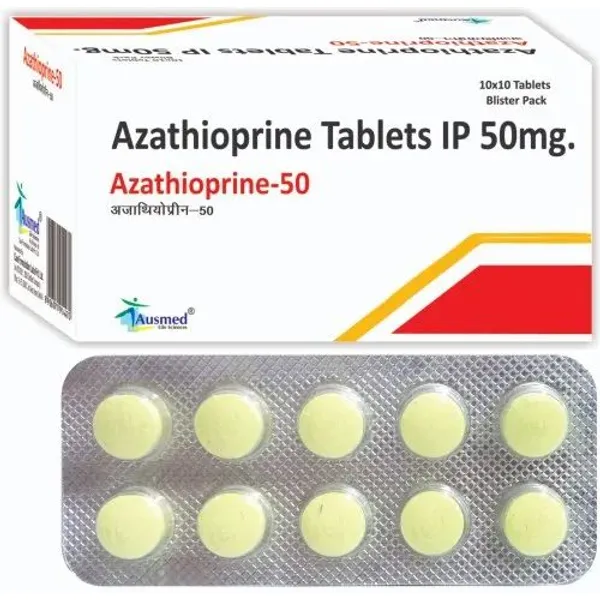 Azathioprine Tablets IP 50mg 50mg pharmaceutical product details from NexCure Health