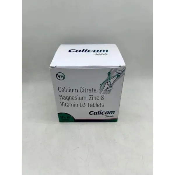 Calcium Citrate, Vitamin D3, Zinc & Magnesium Tablets pharmaceutical product details from NexCure Health