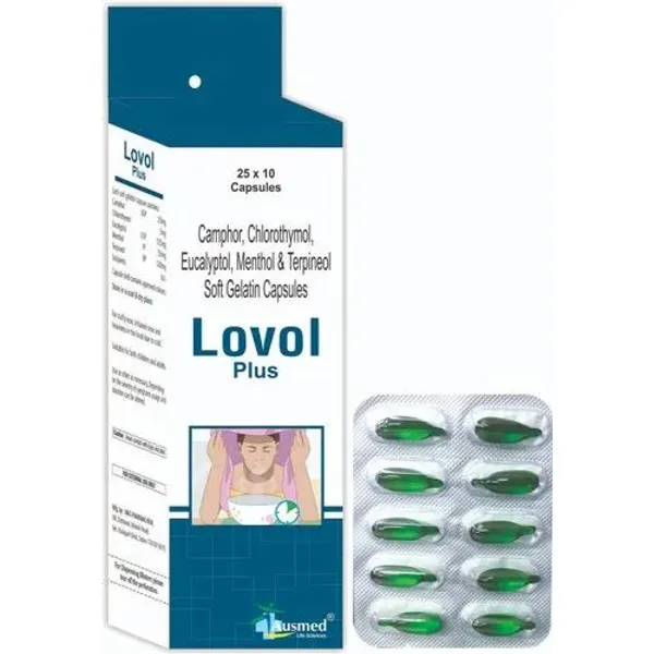 Camphor Chlorothymol Eucalyptol Menthol And Terpineol Soft Gelatin Capsules pharmaceutical product details from NexCure Health