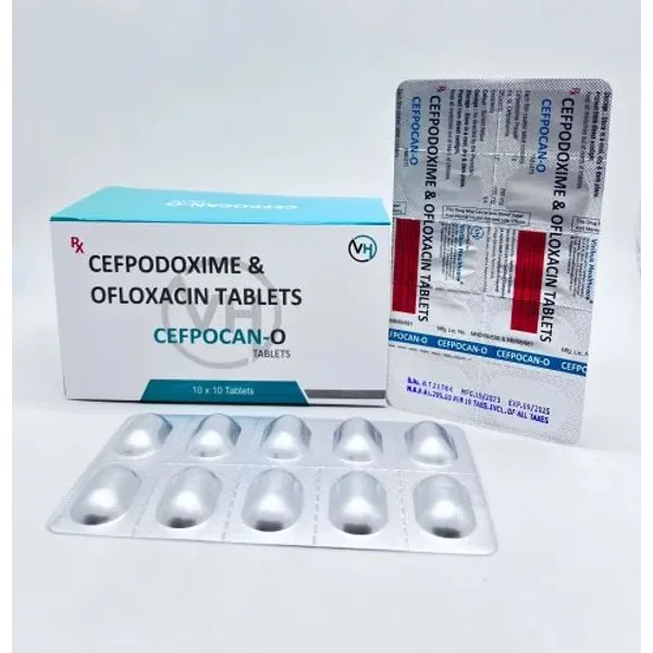 Cefpodoxime 200mg Ofloxacin 200mg Tablet 200mg pharmaceutical product details from NexCure Health